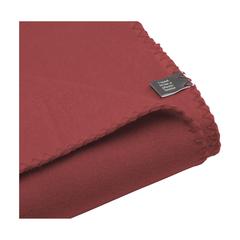 Vue SuperSoft RPET (180 g/m²) plaid en fleece de couleur rouge| Krokrodeal