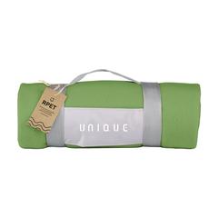 Vue SuperSoft RPET (180 g/m²) plaid en fleece de couleur vert| Krokrodeal
