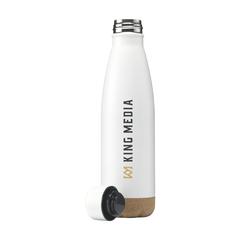 Vue Topflask Cork 470 ml bouteille de couleur blanc| Krokrodeal