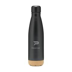Vue Topflask Cork 470 ml bouteille de couleur noir| Krokrodeal