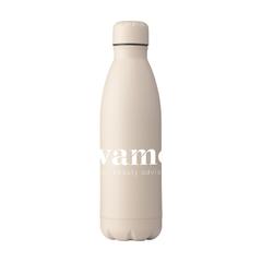 Vue Topflask Premium RCS Recycled Steel bouteille de couleur beige| Krokrodeal