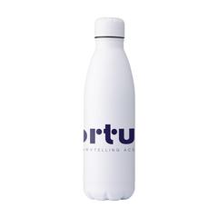 Vue Topflask Premium RCS Recycled Steel bouteille de couleur blanc| Krokrodeal