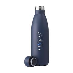 Vue Topflask Premium RCS Recycled Steel bouteille de couleur bleu| Krokrodeal