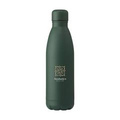 Vue Topflask Premium RCS Recycled Steel bouteille de couleur vert| Krokrodeal