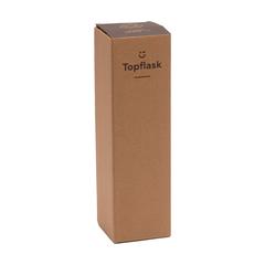 Vue Topflask 500 ml bouteille de couleur gris| Krokrodeal