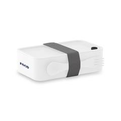 Vue Bento PP Meal Box boîte à lunch de couleur blanc| Krokrodeal