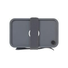 Vue Bento PP Meal Box boîte à lunch de couleur gris| Krokrodeal
