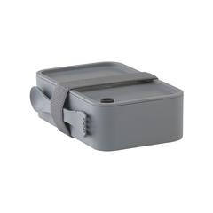 Vue Bento PP Meal Box boîte à lunch de couleur gris| Krokrodeal