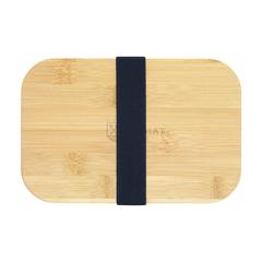 Vue Midori Bamboo Lunchbox boîte à lunch de couleur bleu| Krokrodeal