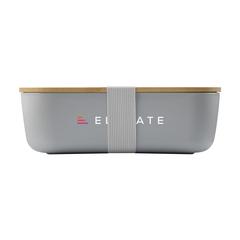 Vue Midori Bamboo Lunchbox boîte à lunch de couleur gris| Krokrodeal