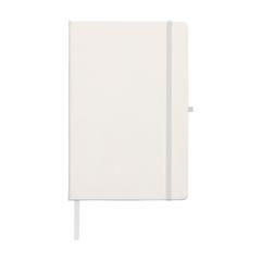 Vue Porta RPET Notebook A5 bloc-notes de couleur blanc| Krokrodeal