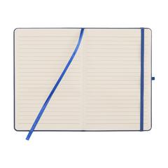 Vue Porta RPET Notebook A5 bloc-notes de couleur bleu| Krokrodeal