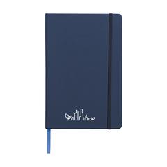 Vue Pocket Notebook A5 bloc-notes de couleur bleu| Krokrodeal