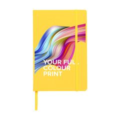 Vue Pocket Notebook A5 bloc-notes de couleur jaune| Krokrodeal