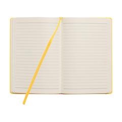 Vue Pocket Notebook A5 bloc-notes de couleur jaune| Krokrodeal
