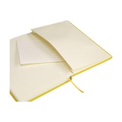 Vue Pocket Notebook A5 bloc-notes de couleur jaune| Krokrodeal