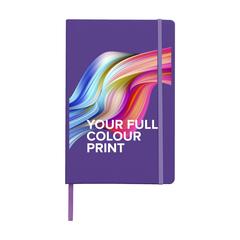 Vue Pocket Notebook A5 bloc-notes de couleur violet| Krokrodeal