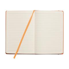 Vue Pocket Notebook A5 bloc-notes de couleur orange| Krokrodeal
