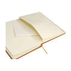 Vue Pocket Notebook A5 bloc-notes de couleur orange| Krokrodeal