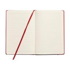 Vue Pocket Notebook A5 bloc-notes de couleur rouge| Krokrodeal