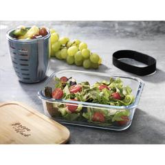 Vue Borneo Lunchbox de couleur translucide| Krokrodeal
