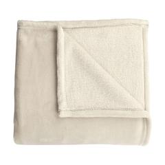 Vue Wooosh Melrose GRS Recycled Plaid de couleur beige| Krokrodeal