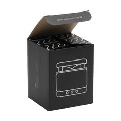 Vue Bamboo Block Speaker FSC-100% avec chargeur sans fil de couleur marron| Krokrodeal