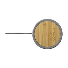 Vue Lidos Stone ECO 10W Wireless Charger chargeur sans fil de couleur marron| Krokrodeal