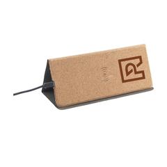 Cork Wireless Charging Mousepad tapis de souris publicitaire pas cher