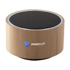 Vue Wave FSC Bamboo Wireless Speaker haut-parleur sans fil de couleur marron| Krokrodeal