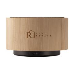 Vue Wave FSC Bamboo Wireless Speaker haut-parleur sans fil de couleur marron| Krokrodeal