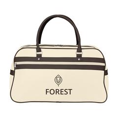 Vue RetroSport sac de sport de couleur marron| Krokrodeal