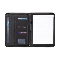 Vue Firenze A4 porte-documents de couleur noir| Krokrodeal