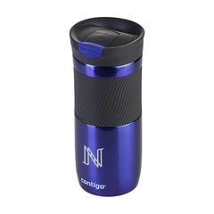 Vue Contigo® Byron Medium 470 ml gobelet thermos de couleur bleu| Krokrodeal