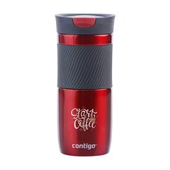 Vue Contigo® Byron Medium 470 ml gobelet thermos de couleur rouge| Krokrodeal