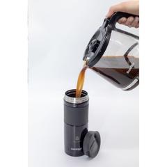 Vue Contigo® Byron Large 590 ml gobelet thermos de couleur noir| Krokrodeal