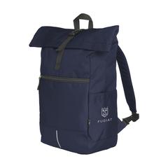 Vue Nolan Recycle RPET sac à dos de couleur bleu| Krokrodeal