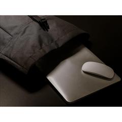 Vue Nolan Recycle RPET sac à dos de couleur noir| Krokrodeal