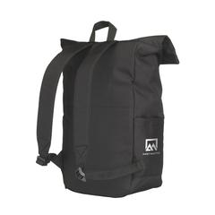 Vue Nolan Recycle RPET sac à dos de couleur noir| Krokrodeal