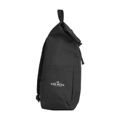 Vue Nolan Recycle RPET sac à dos de couleur noir| Krokrodeal