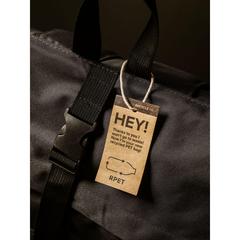 Vue Nolan Recycle RPET sac à dos de couleur noir| Krokrodeal