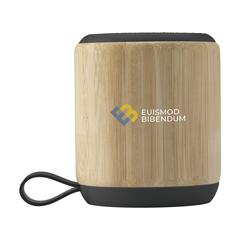 Vue Timor FSC Bamboo Wireless Speaker haut-parleur sans fi de couleur marron| Krokrodeal
