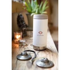 Vue Klean Kanteen TK Wide Recycled Insulated Mug 355 ml de couleur beige| Krokrodeal