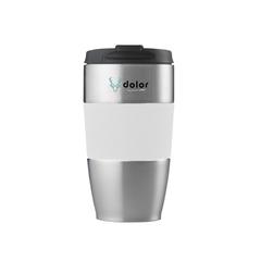 Vue RoyalCup 415 ml gobelet thermos de couleur blanc| Krokrodeal