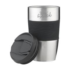 Vue RoyalCup 415 ml gobelet thermos de couleur noir| Krokrodeal