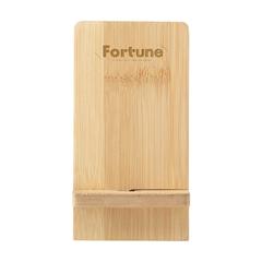 Vue Miyo FSC Bamboo Phone Stand support de téléphone de couleur marron| Krokrodeal