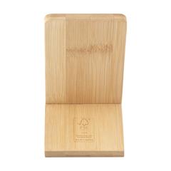 Vue Miyo FSC Bamboo Phone Stand support de téléphone de couleur marron| Krokrodeal