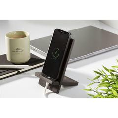 Vue Miyo FSC Bamboo Phone Stand support de téléphone de couleur noir| Krokrodeal