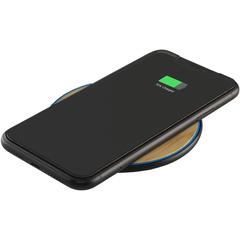 Bamboo 10W Wireless Charger chargeur rapide publicitaire pas cher