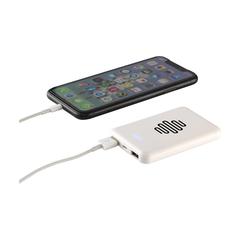 Vue PocketPower 5000 Powerbank chargeur externe de couleur blanc| Krokrodeal